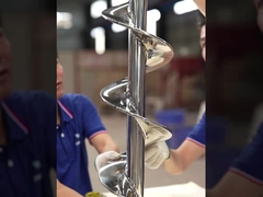 AS0001 الفولاذ المقاوم للصدأ صغيرة مرنة الحبوب محرك المسمار الطيران لطلب مخصص