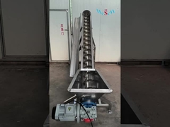 ناقل المسمار المكشوف القابل للتخصيص من الفولاذ المقاوم للصدأ للتغذية التلقائية المخصصة