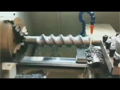 مسامير طحن واحدة مع رأس خلط لإنتاج أنابيب PE، PPR و PP الحبيبية