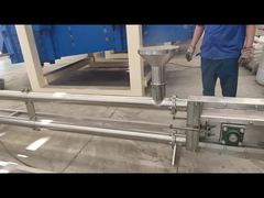 ناقل سلسلة الأنابيب المغلقة بالكامل يحقق نقل المسحوق الخالي من الغبار من الدرجة الصناعية Z