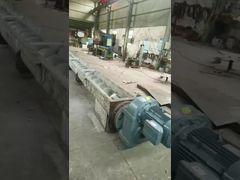 ناقل لولبي مخصص ناقل لولبي أوتوماتيكي بدون عمود ونش أنبوبي ناقل الحمأة المتكامل