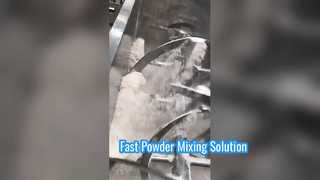 خلاط مسحوق ستانلس ستيل عالي الكفاءة