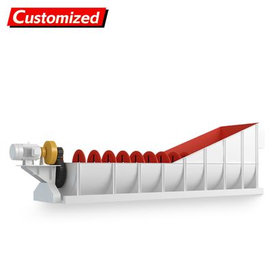 سعر جيد custom Efficiency Silica Sand Washer Spiral Sand Washing Plant River Sand Screw Wash Machine auger screw Conveyor Customize الانترنت
