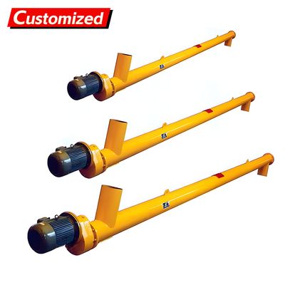 سعر جيد 220V High Feeding Accuracy Cement Screw Feeder with Conveyor System for Efficient Cement Dust Prevention الانترنت