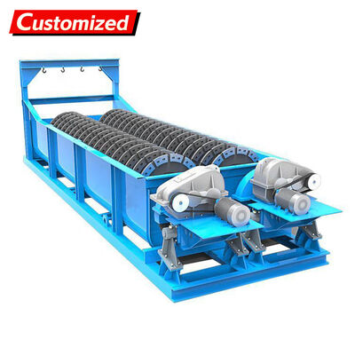 سعر جيد Customized Stainless Steel Spiral Sand Washer for Chemical Industry with High Cleaning Efficiency الانترنت