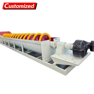 سعر جيد مصنع مورد معدات غسيل وفرز الحصى والرمل الحلزونية الاحترافية الأصلية، معدات تنظيف الرمل والحصى، معدات غسيل وفرز الحصى الحلزونية الانترنت