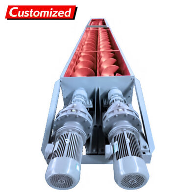 سعر جيد محرك نقل مزدوج الشعاع من فولاذ الكربون / الفولاذ المقاوم للصدأ بناء مقاوم للارتداء ومقاوم للتآكل الصناعي الصف المسحوق / الحبيبات نقل الرماد الطائر ،معدات معالجة جزيئات الاسمنت الانترنت