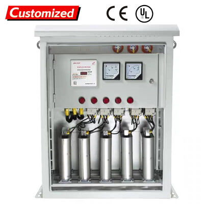 سعر جيد صندوق توزيع مقاوم للماء مخصص مع حماية IP55 وتعويض مكثف للخزانات الكهروضوئية الانترنت