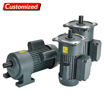 سعر جيد Three-Phase 115/120V 400W Power Output IE2 Energy Efficiency Gear Reducer Motor with Variable Frequency Drive الانترنت