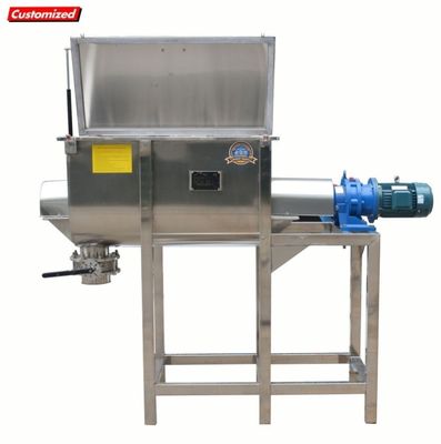 سعر جيد معدات مزج مسحوق الفولاذ المقاوم للآليات 100L الصف الغذائي مع تبريد الهواء الانترنت
