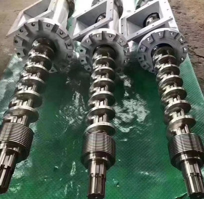 سعر جيد الفولاذ المقاوم للصدأ مقاوم للحرارة عمود لولبي حلزوني مخصص ناقل لولبي بدون عمود للتطبيقات الصناعية الانترنت