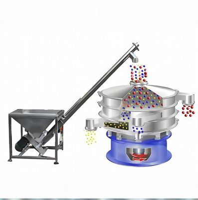 سعر جيد ناقل المسمار المرن من الفولاذ المقاوم للصدأ مع سرعة قابلة للتعديل وتحكم PLC للصناعة الكيميائية الانترنت