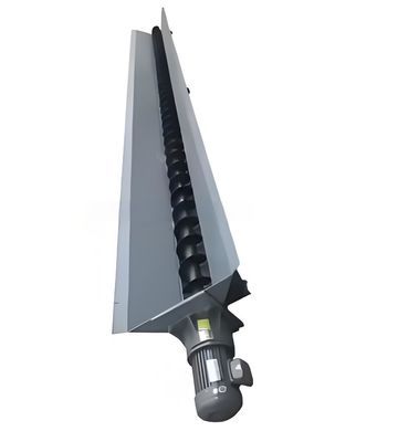 سعر جيد ناقل أوجر مقاوم للحرارة على شكل U مخصص لجسيمات رقائق المطاط مع التثبيت السهل الانترنت