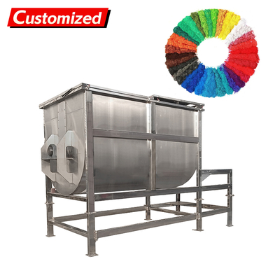 سعر جيد آلة خلط قابلة للتخصيص خلاط الشريط 500l 1000l 2000l 5000l 10000l 20000l سعة كبيرة خلاط أغذية الحيوانات الشريط خلاط الفولاذ المقاوم للصدأ الانترنت