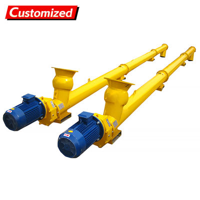 سعر جيد Customized Cement Screw Feeder with 7.5kw Motor and 6m or 9m Length for Concrete Batching Plants الانترنت
