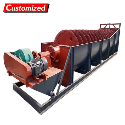 سعر جيد oem Screw Sand Washing Machine 175 T/h Spiral Sand Washer Sand Washing Plant Manufacture Spiral Sand Washer to motorway,hydropower, building wash, classify, eliminatecontaminants. الانترنت