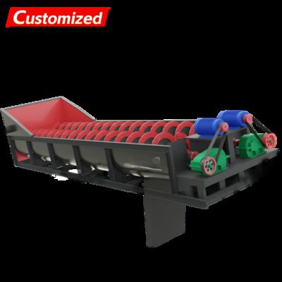 سعر جيد Sand screw Washer  Spiral Sand Washing Machine high cleaning efficiency Energy Saving Mining Equipment wear-resistant steel Screw Sand Washer Machine for Gravel Pebble Basalt الانترنت