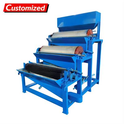 سعر جيد OEM conveyor belt permanent magnet separator dry magnetic separator drawer-type magnetic separator industrial magnetic separator, suitable for waste recycling, old furniture and appliance recycling الانترنت