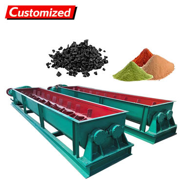 سعر جيد Custom Screw Conveyors Dual-Shaft/Multi-Shaft Screw Conveyors Flexible Cement Screw Conveyors Suitable for Wood chips, paper, flour processing, materials prone to clumping, sawdust, soybeans الانترنت