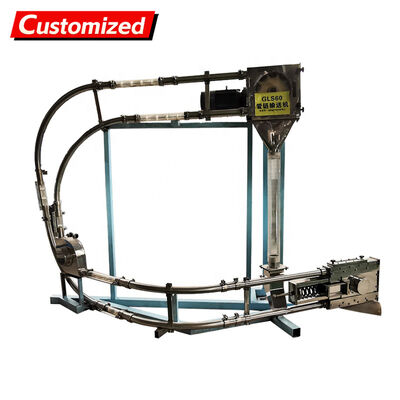 سعر جيد Customized stainless steel tube chain conveyors are suitable for grain, fertilizer, and feed transportation in space-saving applications. الانترنت