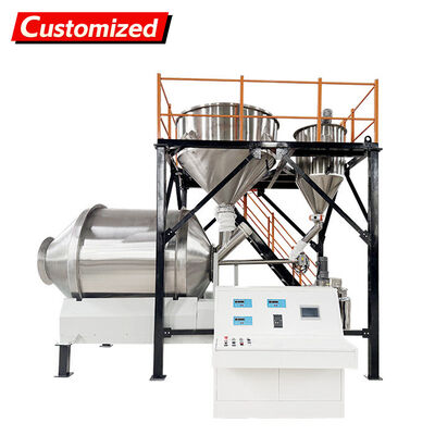 سعر جيد Custom Stainless Steel Drum Mixer Dry-Wet Mixing Equipment Weighing Hopper Platform Drum Mixer - Weighing Hopper for Food, Pharmaceutical, and Chemical Industries الانترنت