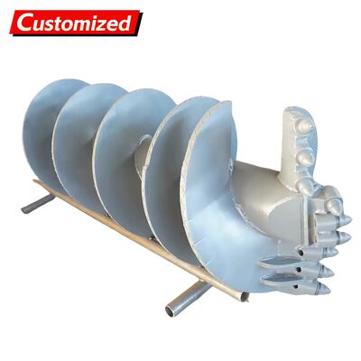 سعر جيد حفارة لولبية مخصصة، حفارة لولبية، حفارة دوارة، لقمة حفر لولبية مستقيمة ذات شفرة واحدة (مسننة) للبناء في طبقات الطين، والطبقات شديدة التجوية، وطبقات الحصى الانترنت