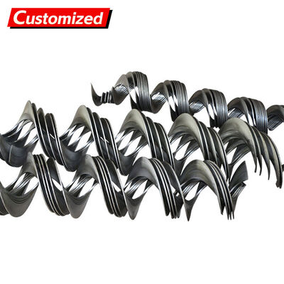 سعر جيد شفرات حلزونية مخصصة من الفولاذ الكربوني/الفولاذ المقاوم للصدأ، مقاومة للتآكل والصدأ، ضرورية للنقل الصناعي، مناسبة لصناعات الأغذية/الكيميائية، نقل فعال وآمن الانترنت