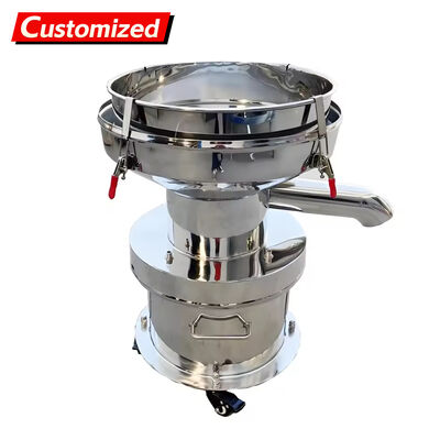 سعر جيد جهاز فصيل عصير البرتقال الاهتزازي المخصص كفاءة عالية فلتر الاهتزازات الكهربائية الشاشة معالجة الأغذية معدات فحص الاهتزازات لاستخراج عصير الفاكهة وفصلها الانترنت