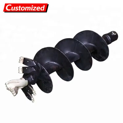 سعر جيد مثقاب أرضي مقاوم للصدأ وقوة شد عالية مع تصميم مرن للحفر المثبت على جرار في التربة الصلبة والمجمدة الانترنت